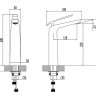 Смеситель Lemark Melange LM4909CW для раковины высокий