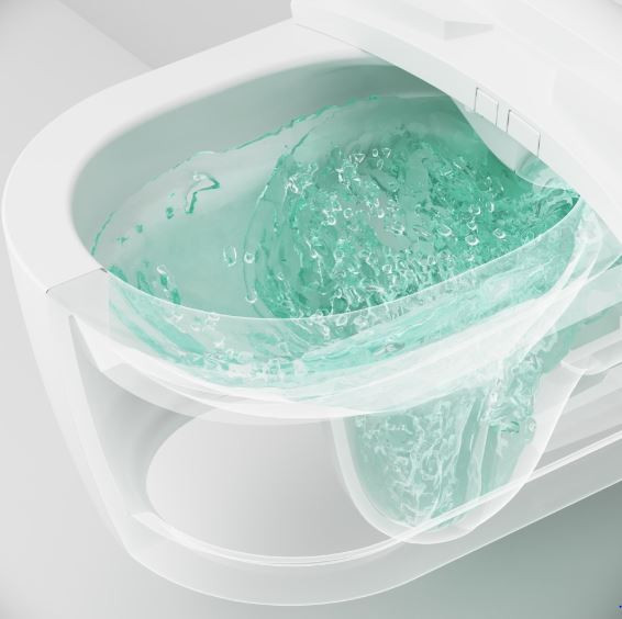 Унитаз подвесной Am.Pm Func FlashClean C8F1702SC безободковый с электронной крышкой-биде