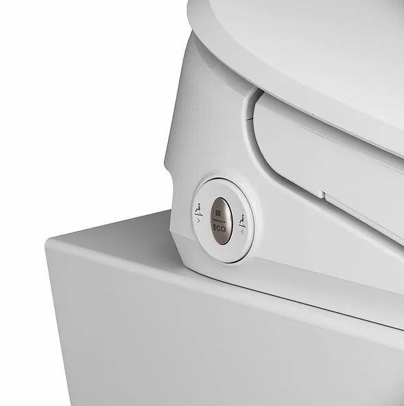 Унитаз подвесной Am.Pm Func FlashClean C8F1702SC безободковый с электронной крышкой-биде