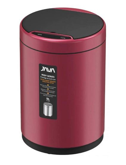 Ведро для мусора JAVA S-882-9R 9 литров сенсорное
