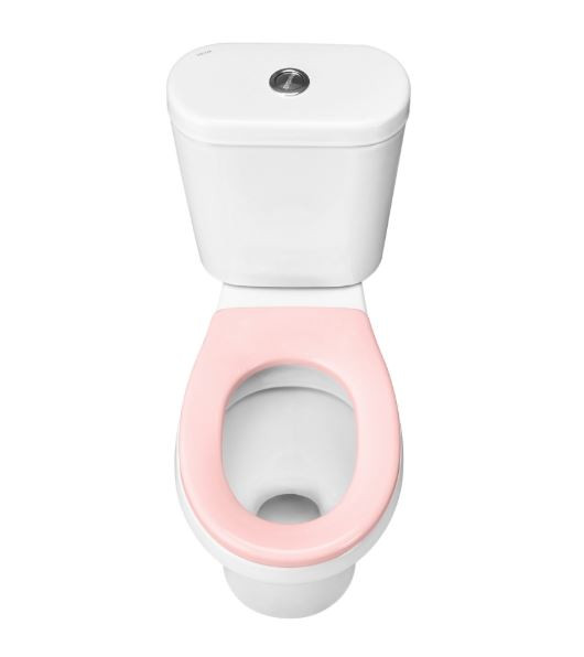 Унитаз-компакт Santek Каспер Детский 1WH501847 розовое сиденье