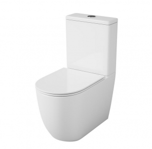 Унитаз-компакт OWL Vind Cirkel-GL OWLT190301 безободковый с микролифтом