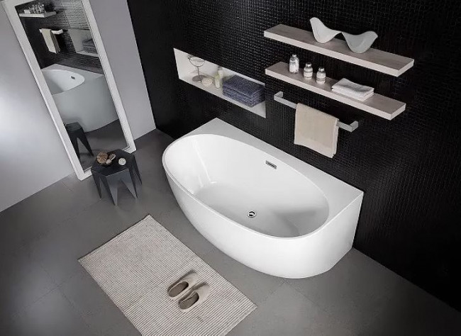 Ванна акриловая Azario CAMBRIDGE 180*88 CAM18090