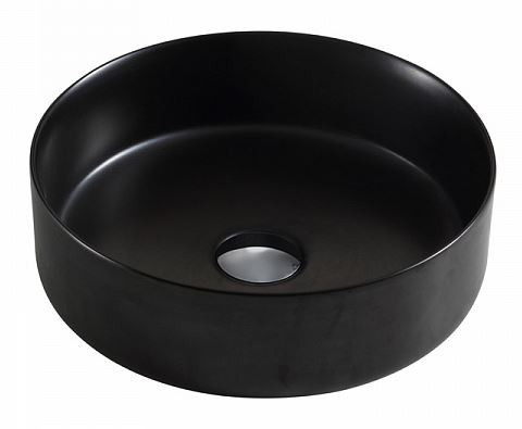 Раковина Azario AZ-3134-MB 35,5*35,5 накладная