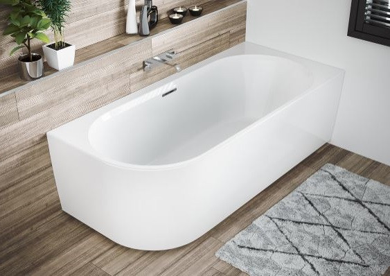 Ванна акриловая Riho Desire Corner 184*84 B088009005 с функцией Riho Fall и Riho Sparkle левая