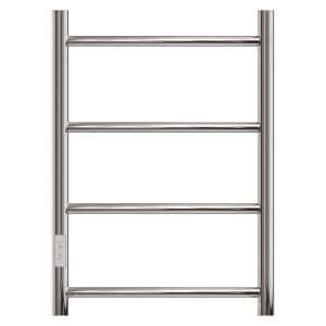 Полотенцесушитель электрический Point Афина PN04756 П4 500*600 диммер слева хром