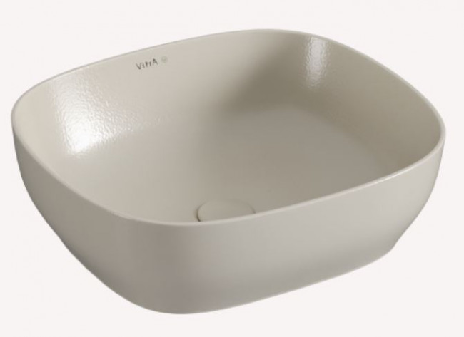 Раковина VitrA Outline Recycled 7994B066-0016 накладная матовый тауп