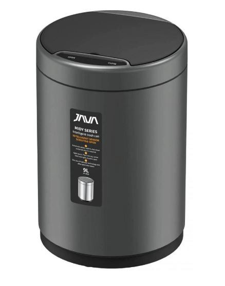 Ведро для мусора JAVA S-882-9Q 9 литров сенсорное