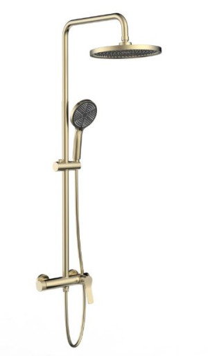Душевая система Vincea Arco VSFS-4AR1BG брашированное золото
