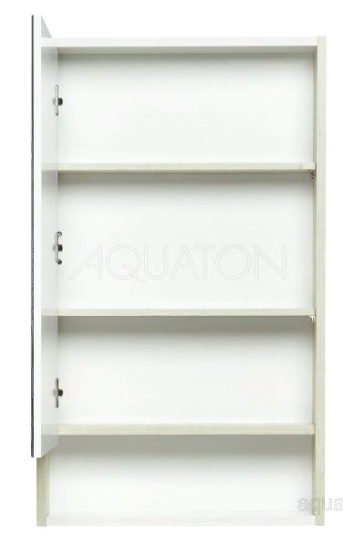 Зеркальный шкаф Акватон Рико 50 1A212302RIB90 белый ясень фабрик
