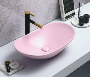 Раковина CeramaLux 7811AMP-3 61,5*36 накладная