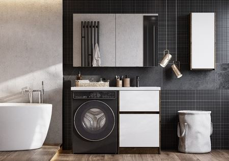 Тумба под раковину Акватон Лондри 60 1A266901LHDR0 дуб рустикальный без фасада