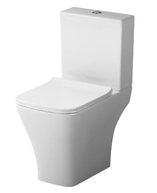 Унитаз-компакт Damixa Titan DX78C8600SC безободковый с микролифтом