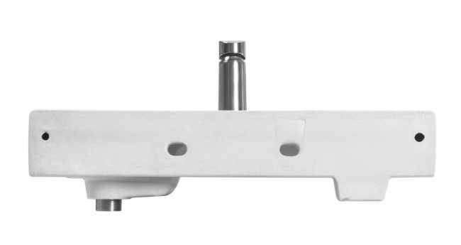 Раковина Santek Клио 60 1WH501780 над стиральной машиной с кронштейнами