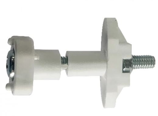 Раковина Santek Клио 60 1WH501780 над стиральной машиной с кронштейнами