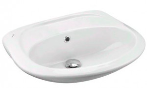 Раковина Santek Бриз 40 1WH110439 без отверстия под смеситель