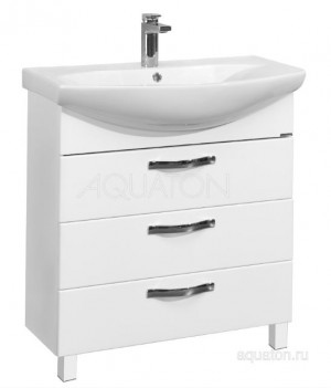 Тумба под раковину Акватон Ария 80 Н 1A141301AA010 белая