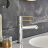 Смеситель Jacob Delafon Odeon Rive Gauche E21028-GLD-CP для раковины