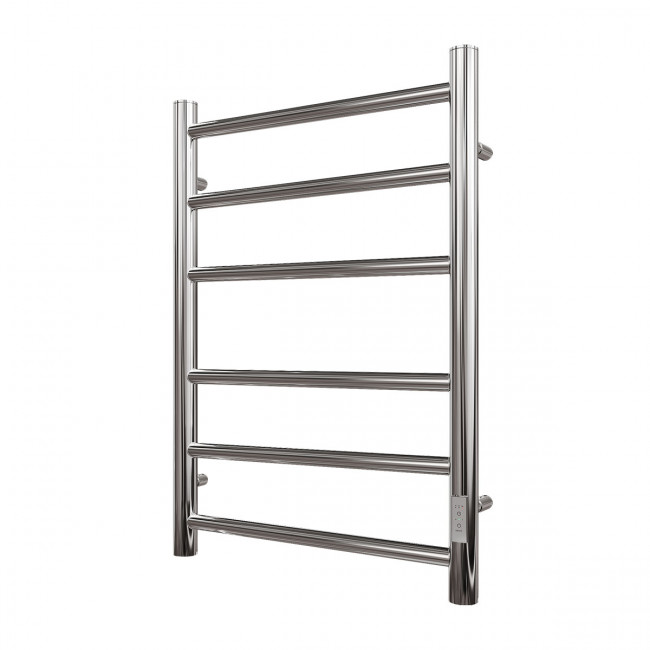 Полотенцесушитель электрический Point Аврора PN10846 П6 400*600 диммер справа хром