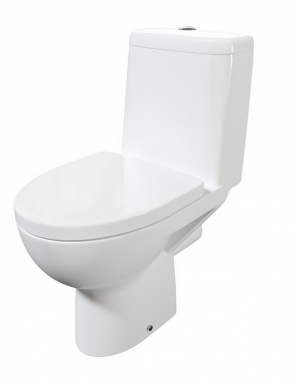 Унитаз-компакт Cersanit Geo с сиденьем Soft-Close KO-GEO031-3/6-DL