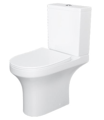 Унитаз-компакт Damixa Skyline DX35C8600SC безободковый с микролифтом