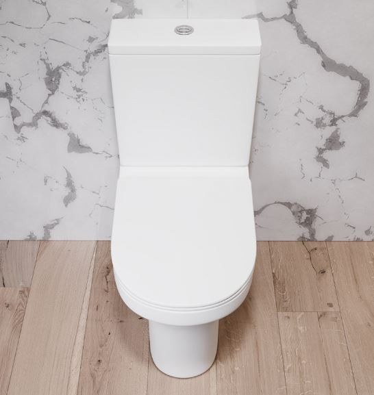 Унитаз-компакт Damixa Skyline DX35C8600SC безободковый с микролифтом