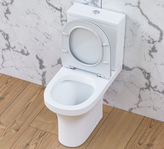 Унитаз-компакт Damixa Skyline DX35C8600SC безободковый с микролифтом