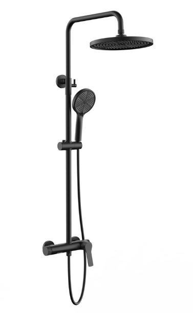 Душевая система Vincea Arco VSFS-4AR1MB черный матовый