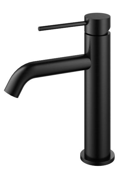 Смеситель Vincea City VBF-2C1MB для раковины черный матовый