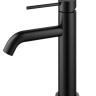 Смеситель Vincea City VBF-2C1MB для раковины черный матовый