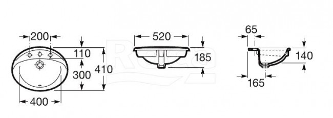 Раковина Roca Rodeo 327866000