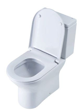 Унитаз-компакт Roca Faro 34D01000Y c вертикальным выпуском