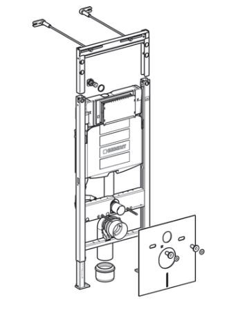 Система инсталляции Geberit Duofix 111.362.00.5