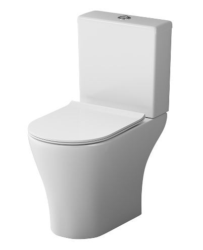 Унитаз-компакт Damixa Sirius DX86C8600SC безободковый с микролифтом
