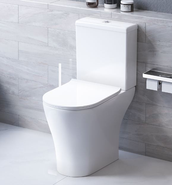 Унитаз-компакт Damixa Sirius DX86C8600SC безободковый с микролифтом