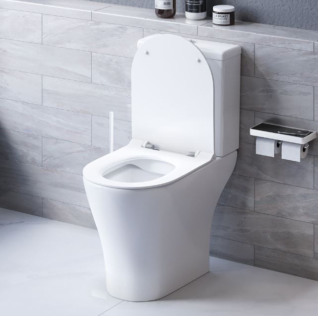 Унитаз-компакт Damixa Sirius DX86C8600SC безободковый с микролифтом