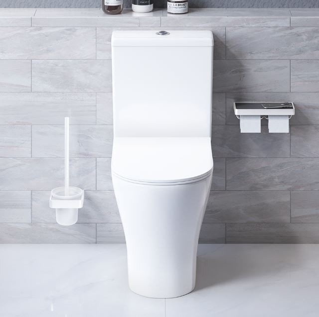 Унитаз-компакт Damixa Sirius DX86C8600SC безободковый с микролифтом