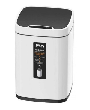 Ведро для мусора JAVA S-883-9W 9 литров сенсорное