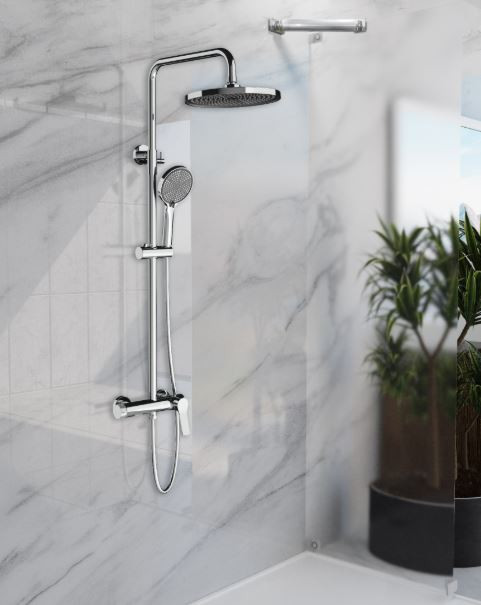 Душевая система Vincea Arco VSFS-4AR1CH хром