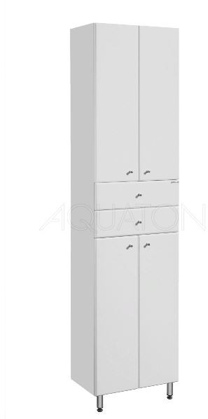 Шкаф-колонна Акватон Симпл 1A122303SL010 двустворчатый напольный