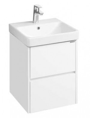 Тумба под раковину Акватон Сканди 45 1A251601SD010 белая матовая