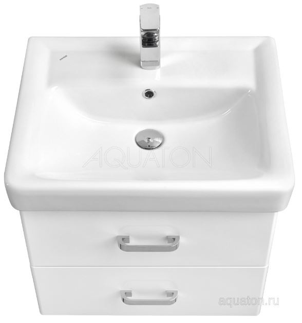 Тумба под раковину Акватон Америна 60 1A135401AM010 белая
