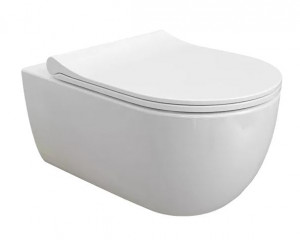 Унитаз подвесной Bocchi V-Tondo 1416-001-0129+A0336-001 безободковый с микролифтом