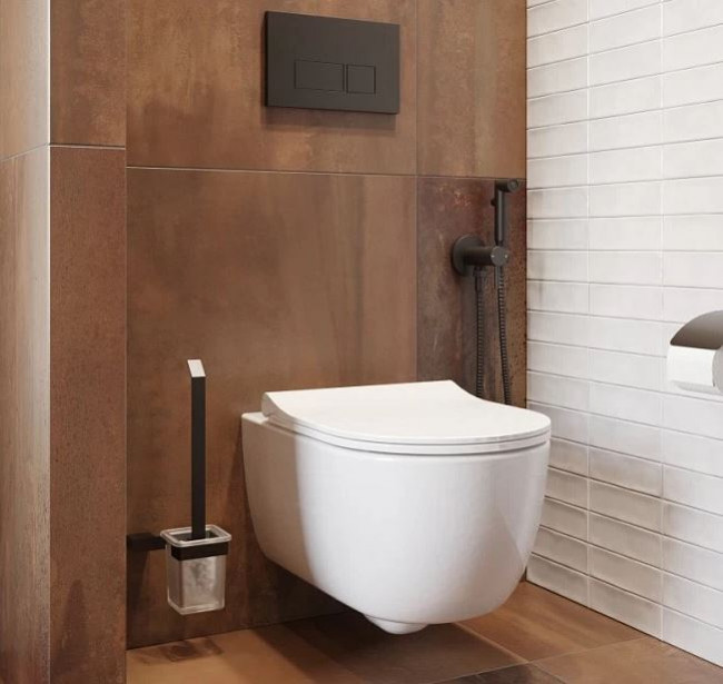 Унитаз подвесной Bocchi V-Tondo 1416-001-0129+A0336-001 безободковый с микролифтом