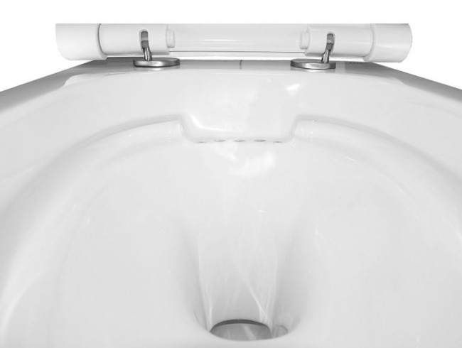 Унитаз подвесной Azario Nova AZ2217 безободковый с микролифтом
