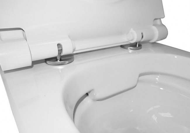 Унитаз подвесной Azario Nova AZ2217 безободковый с микролифтом