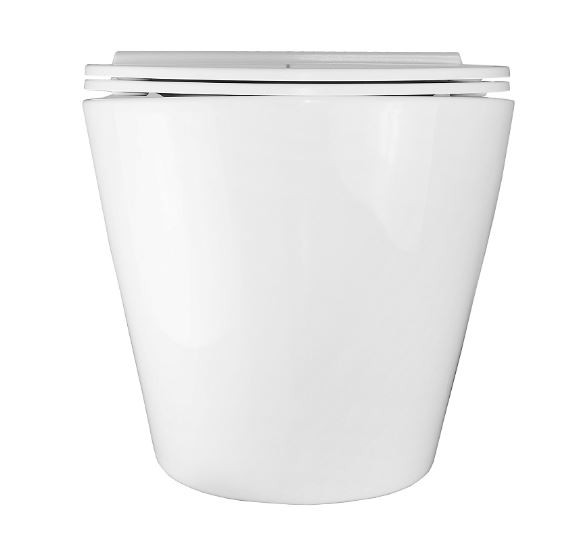 Унитаз подвесной Azario Nova AZ2217 безободковый с микролифтом