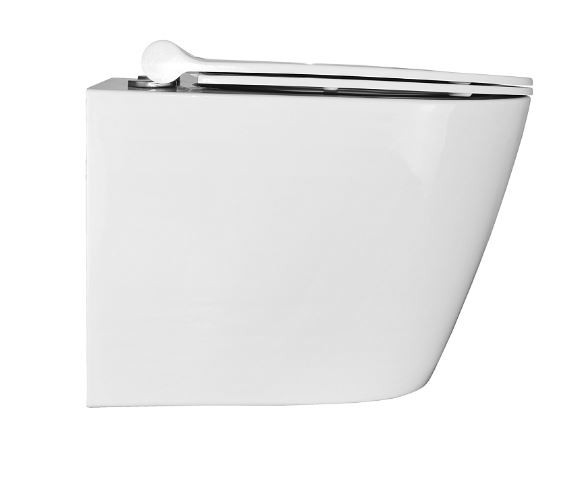 Унитаз подвесной Azario Nova AZ2217 безободковый с микролифтом