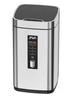 Ведро для мусора JAVA S-883-12L 12 литров сенсорное