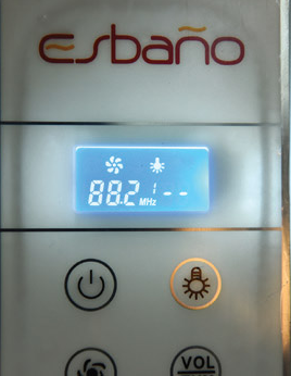 Душевая кабина Esbano L90CKR 90*90 с LED освещением 